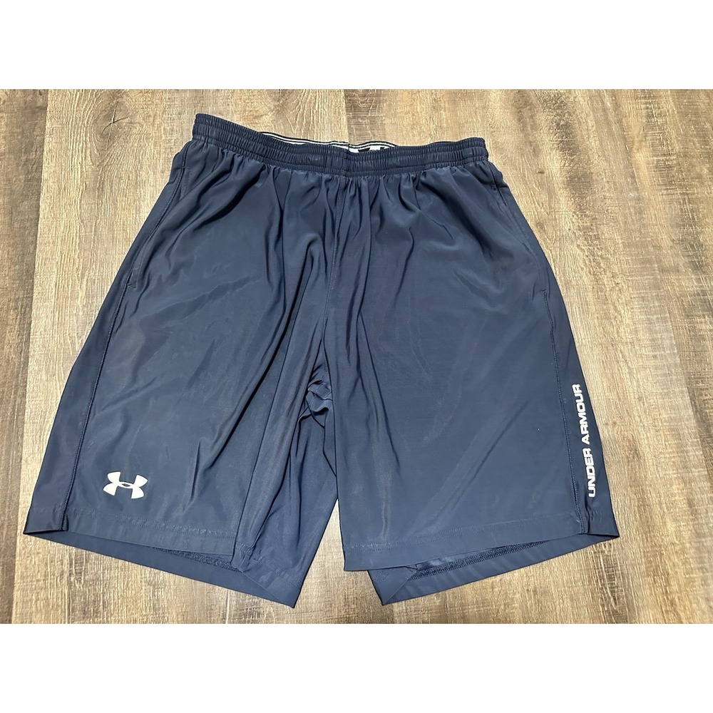 Under Armour Men's Blue Basketball‎ Shirts Loose Large